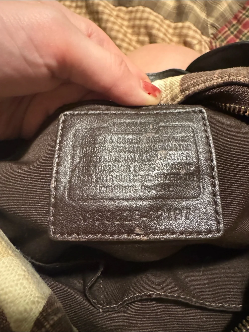 vintage coach carly bag